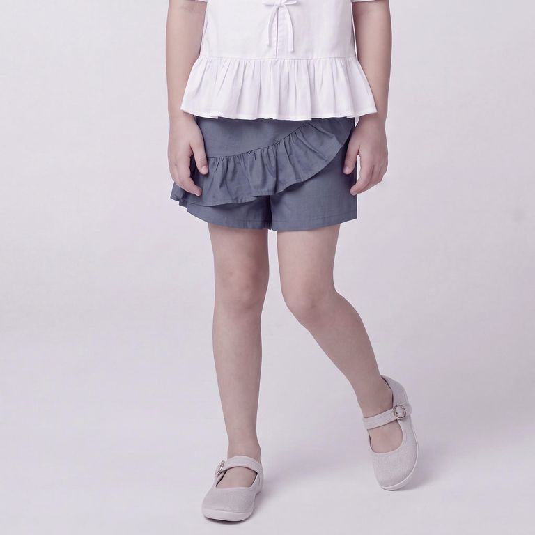 Short Con Lino Niña