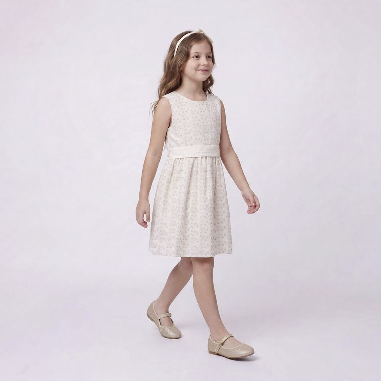 Vestido Sin Mangas Niña
