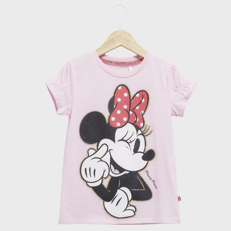 MINNIE Polera Manga Corta Niña