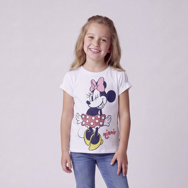 Polera Manga Corta Niña