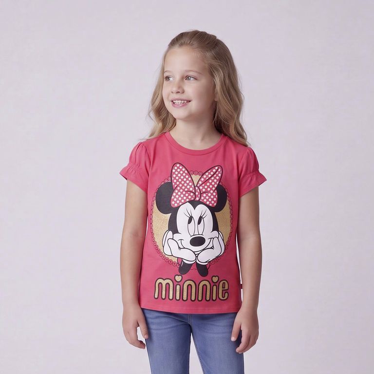 Polera Manga Corta Niña