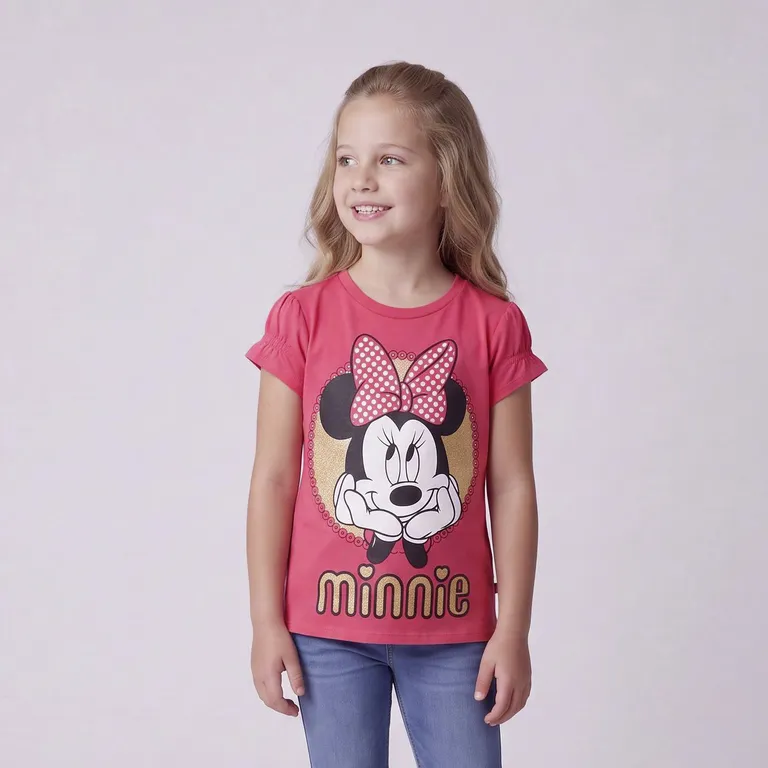 Polera Manga Corta Niña