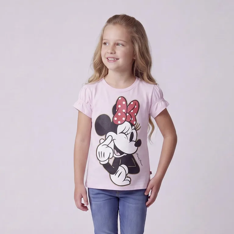 Polera Manga Corta Niña