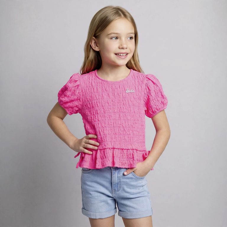 Polera Manga Corta Niña