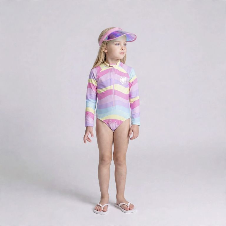 Traje De Baño Entero Niña