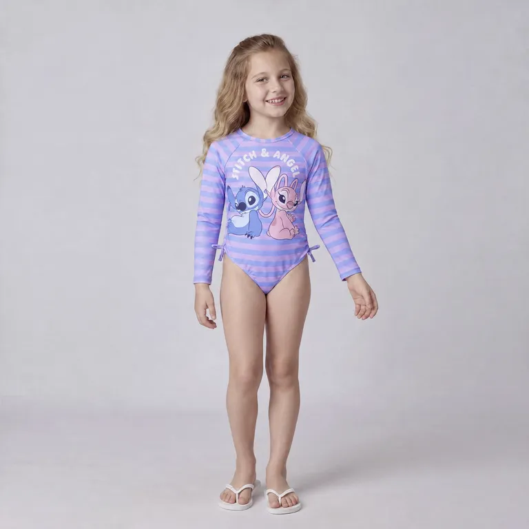 Traje De Baño Entero Niña