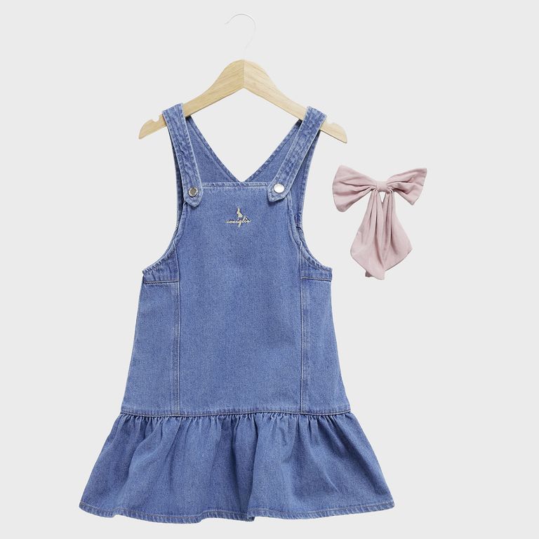 Vestido Con Pinche Niña