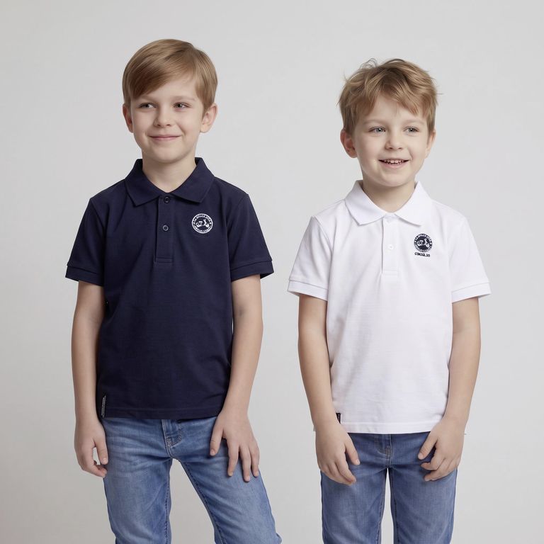 Pack 2 Poleras Piqué Niño