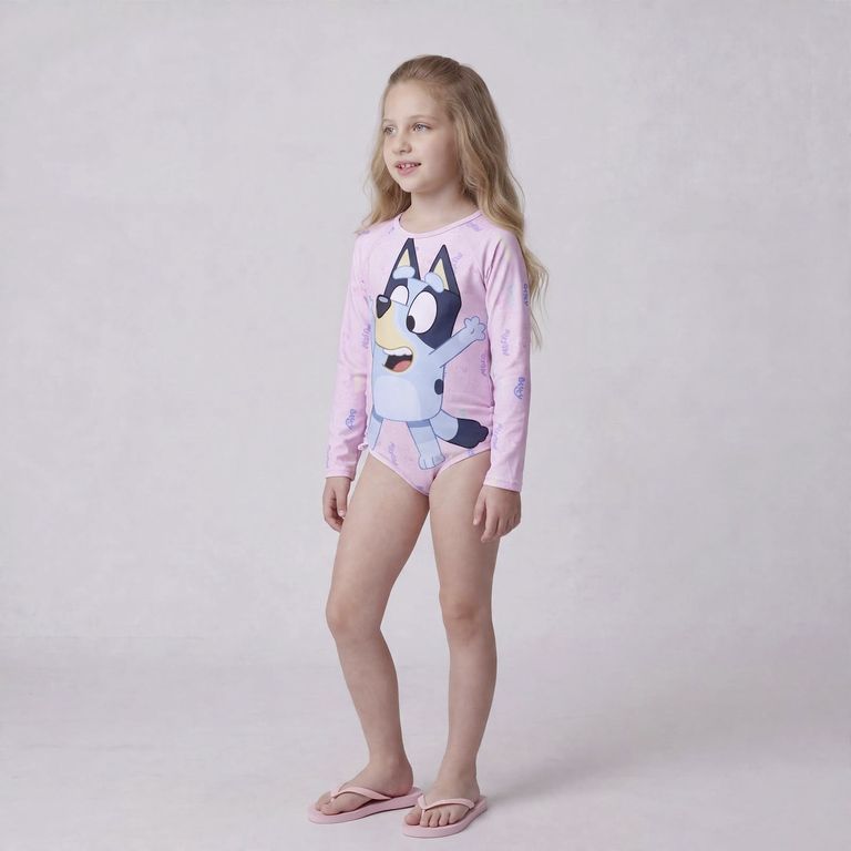 Traje De Baño Entero Niña