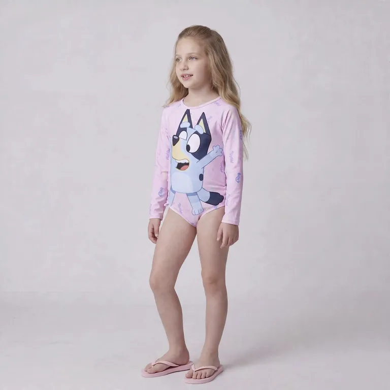 Traje De Baño Entero Niña