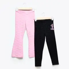 BARBIE - Pack De 2 Calzas Niña