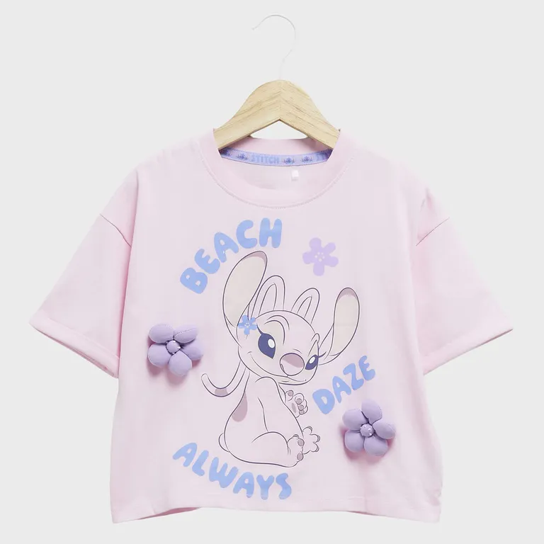 Polera Manga Corta Niña