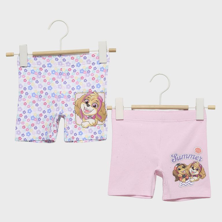 Pack De 2 Calzas Cortas Niña