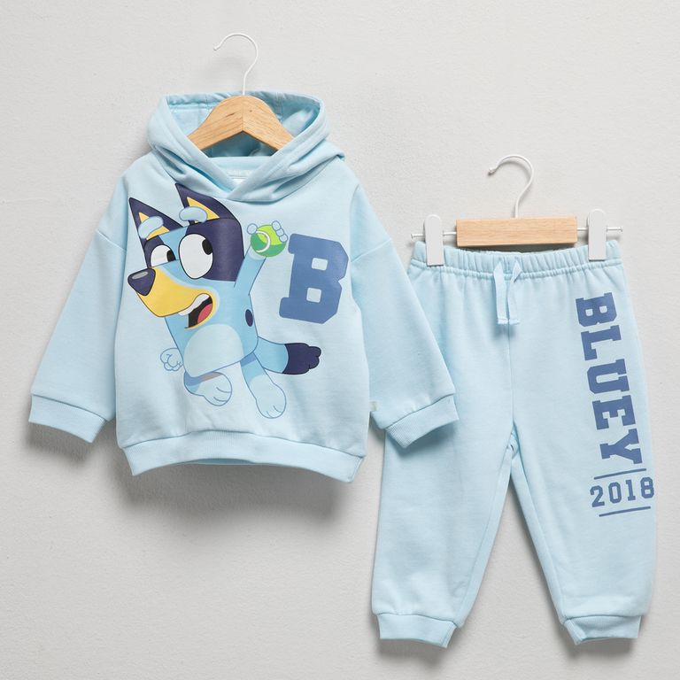 Conjunto Poleron Con Gorro Más Buzo Bebé Niño