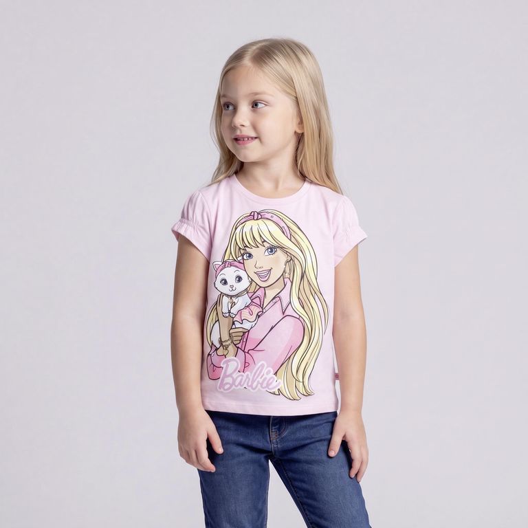 Polera Manga Corta Niña