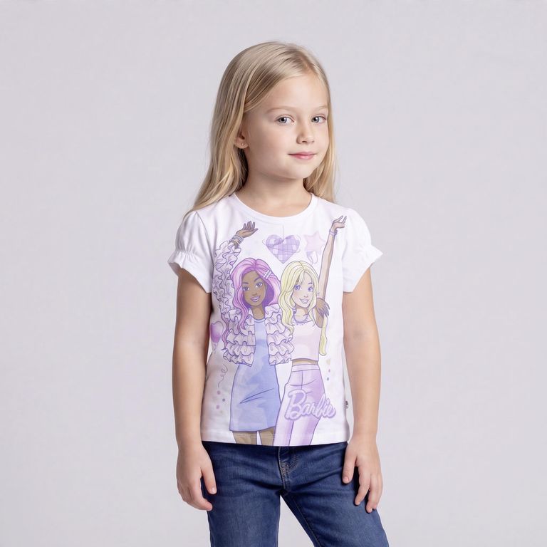 Polera Manga Corta Niña