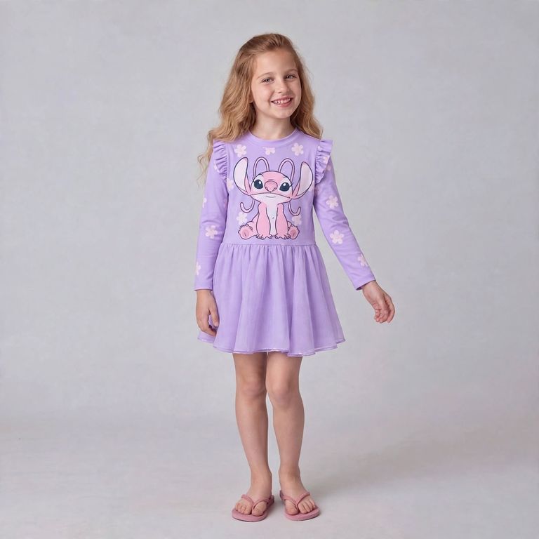 Traje De Baño Entero Tutu Niña