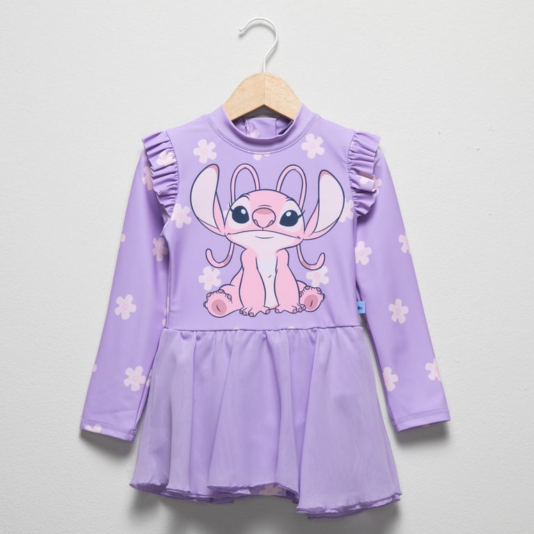 Traje De Baño Entero Tutu Niña