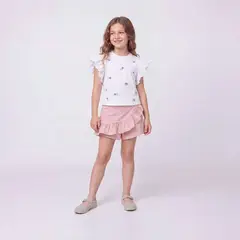 CONIGLIO - Polera Manga Corta Niña