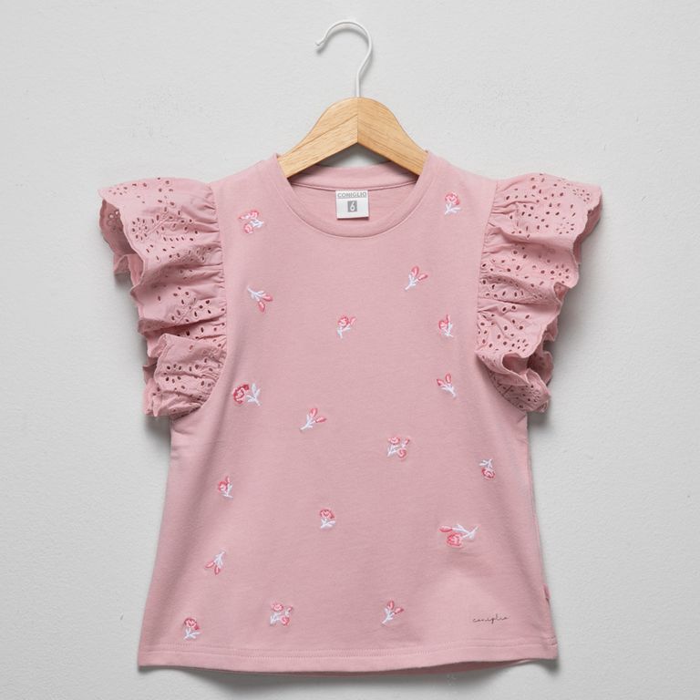 Polera Manga Corta Niña
