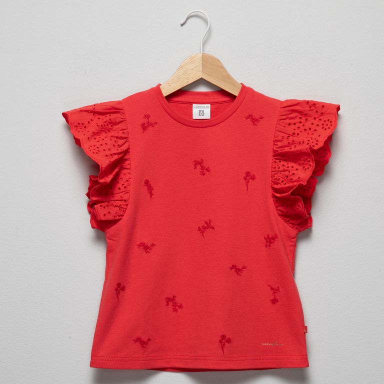 Polera Manga Corta Niña