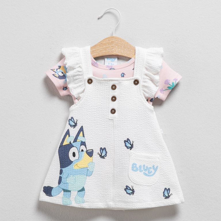 Vestido Manga Corta Bebé Niña