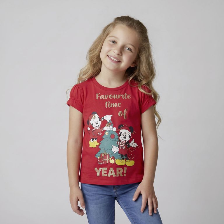 Polera Manga Corta Niña
