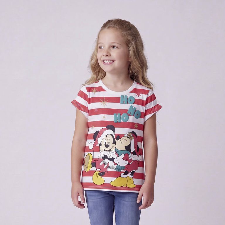 Polera Manga Corta Niña