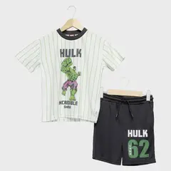 AVENGERS - Conjunto Polera Más Short Niño