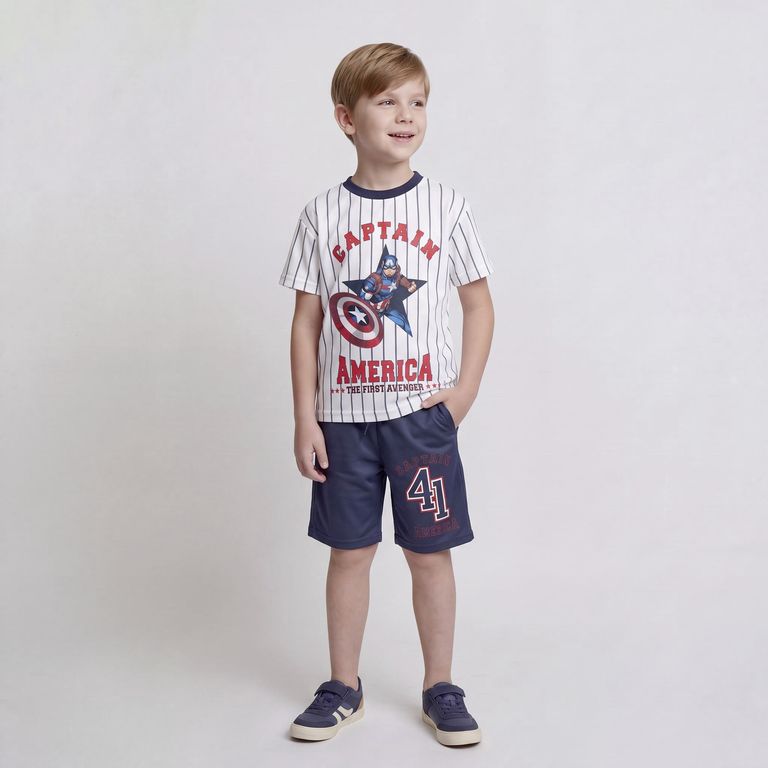Conjunto Polera Más Short Niño