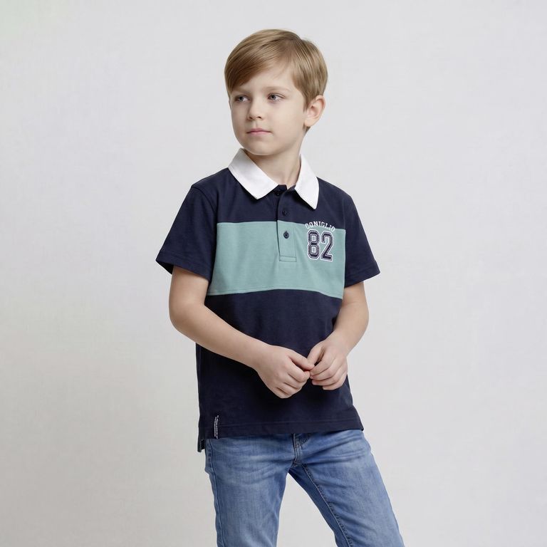 Polera Manga Corta Niño