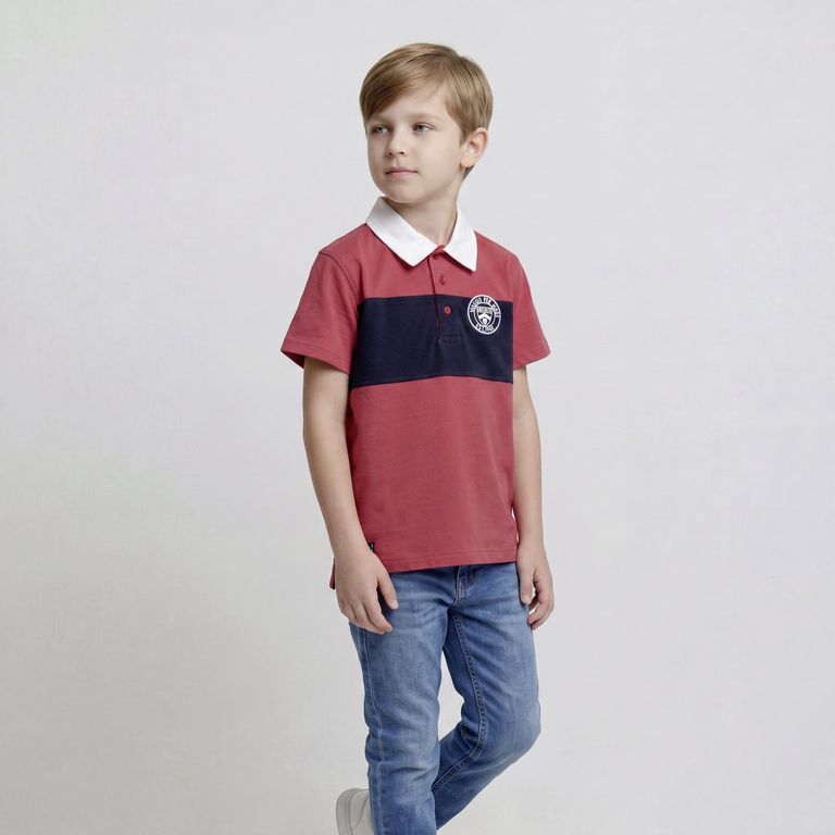 Polera Manga Corta Niño