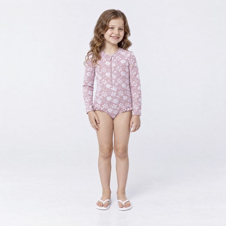 Traje Baño Entero Niña