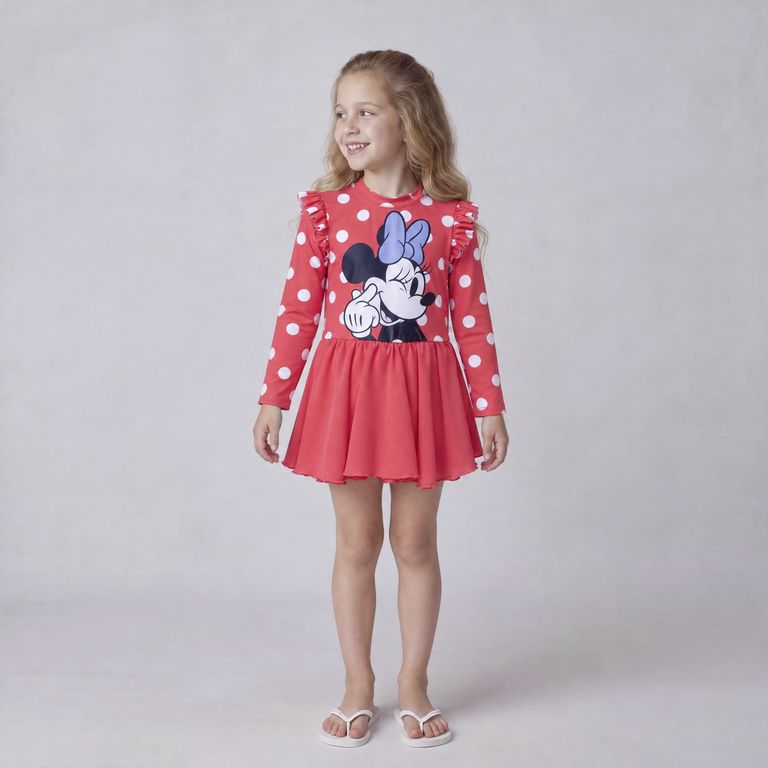 Traje De Baño Entero Tutu Niña