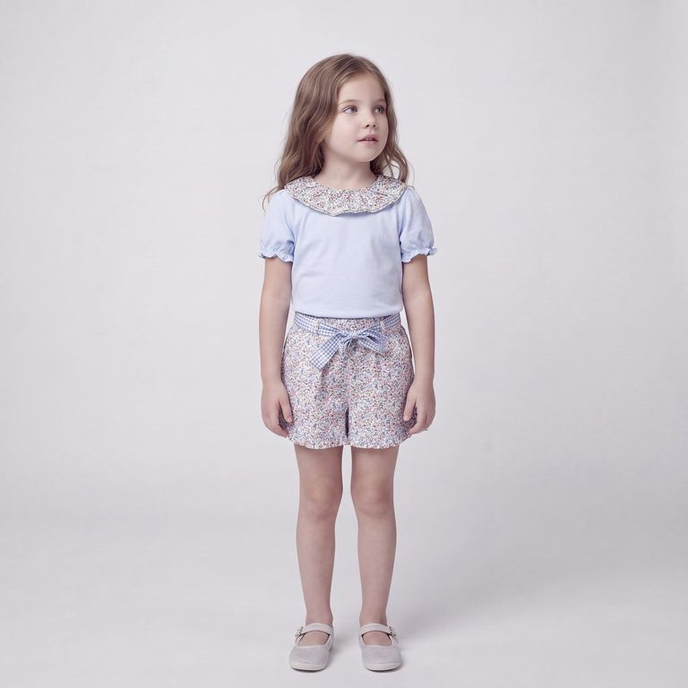 Polera Manga Corta Niña