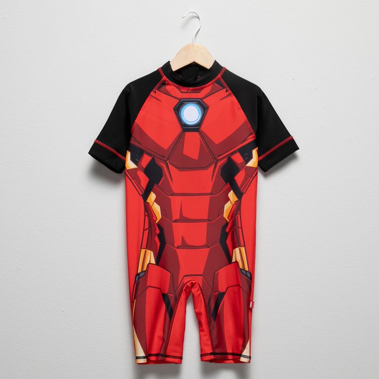 Traje De Baño Entero Manga Corta Niño