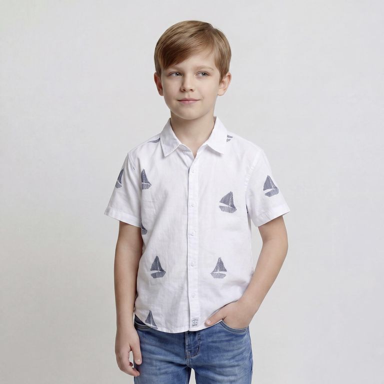 Camisa Manga Corta Niño