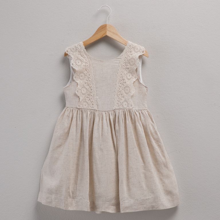 Vestido Sin Mangas Niña