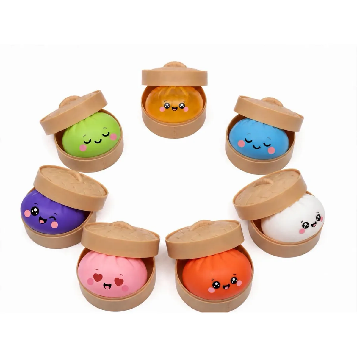 I STUDIO - Mystery Squishy Dumplings 8.5Cm (Color del Producto Al Azar)