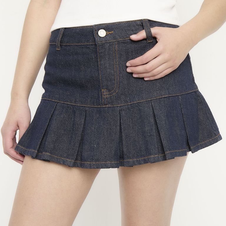 Falda Short Denim