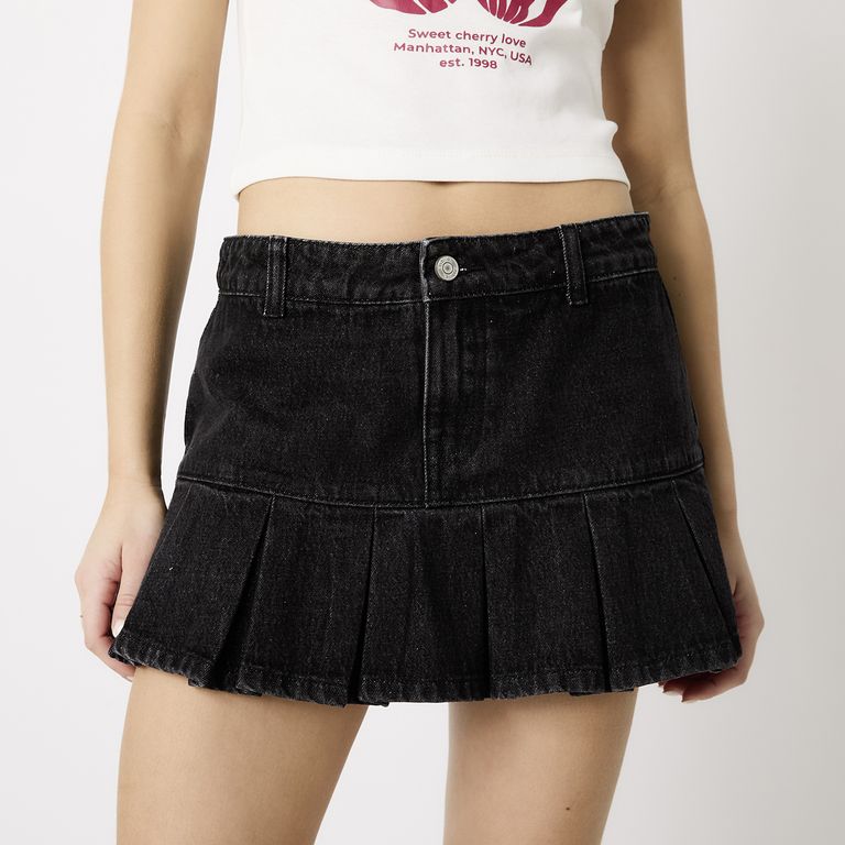 Falda Short Denim