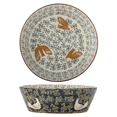 BLOOMINGVILLE - Bowl Hezha Cerámica 28X9 Cm Loza