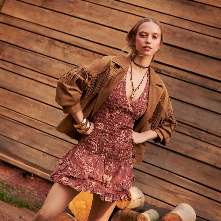 Vestido Corto Mujer