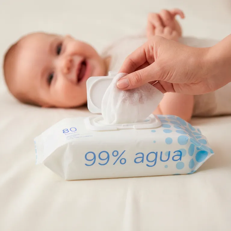 Toallitas Húmedas 99% Agua Caja 960 Unidades