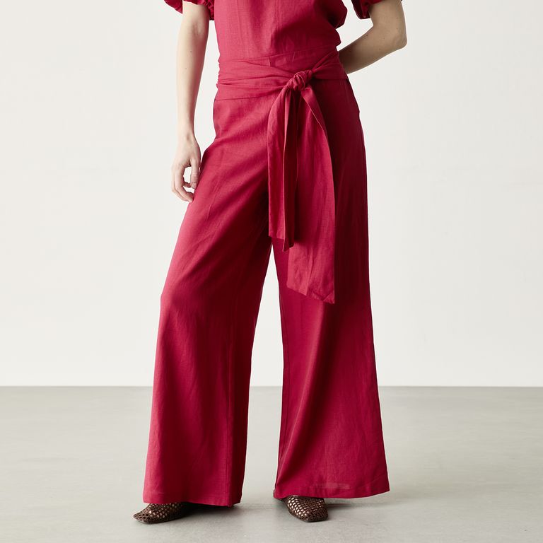 Pantalón Tiro Alto Mujer