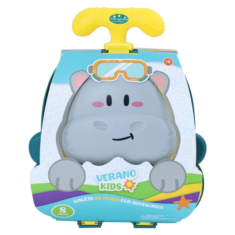 Maletín Playero Elefante Con Accesorios
