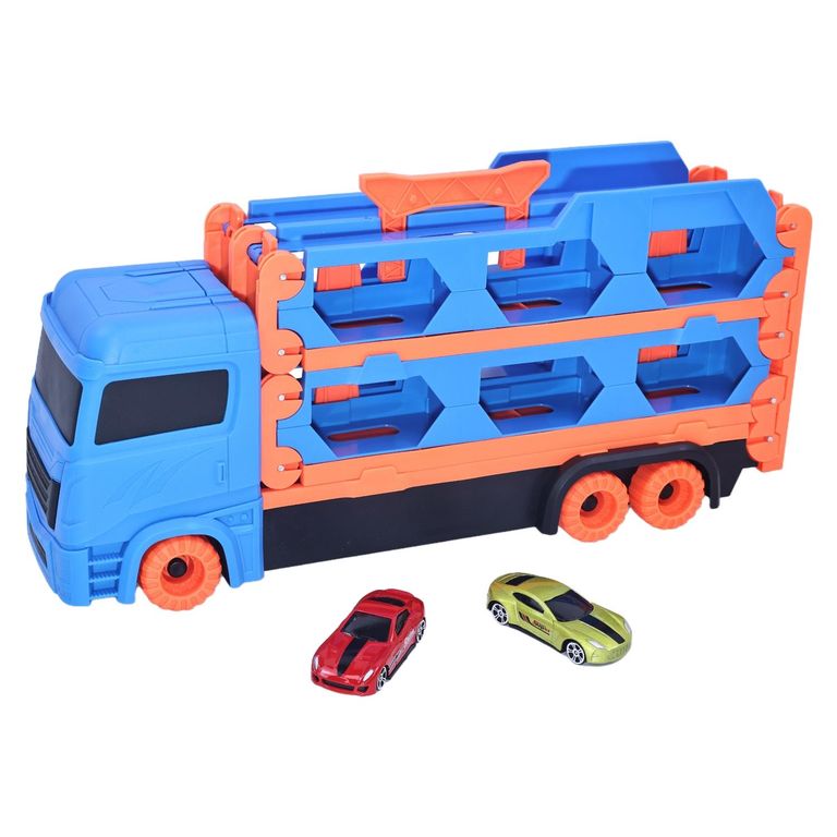 Transportador Pista Con 2 Autos