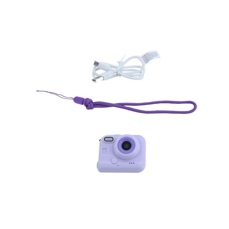 Mini Cámara Digital 48Mp Morado