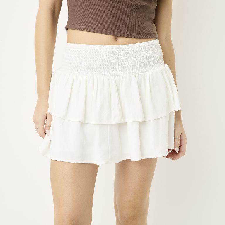 Falda Panal Mujer