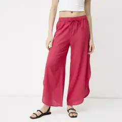SYBILLA - Pantalón Lino Mujer